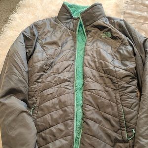 Northface reversible jacket  like new